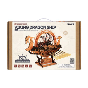 3D Puzzle - Viking Drache Schiff
