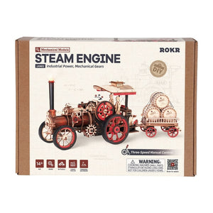 3D Puzzle - Dampfmaschine