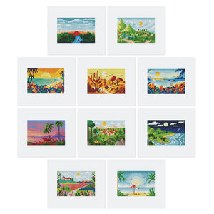 Mini Serie Diamond Painting - Sommerlandschaften