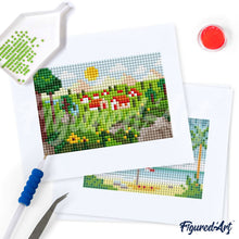 Laden Sie das Bild in den Galerie-Viewer, Mini Serie Diamond Painting - Sommerlandschaften