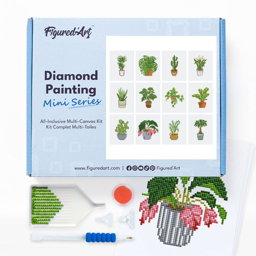Mini Serie Diamond Painting - Pflanzen