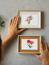 Laden Sie das Bild in den Galerie-Viewer, Mini Serie Diamond Painting - Blumen