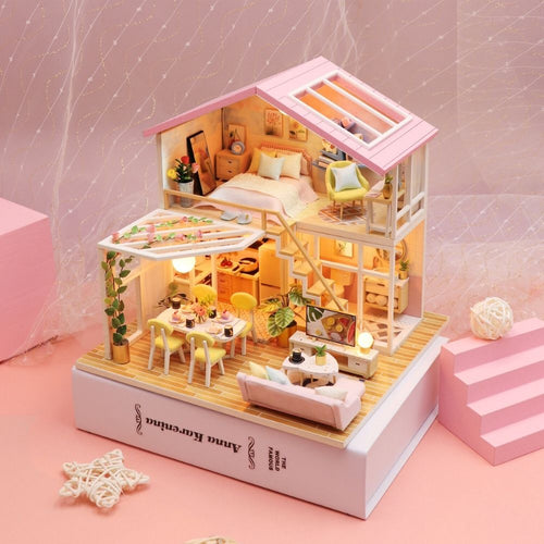 Miniaturhaus - Angenehmer Moment