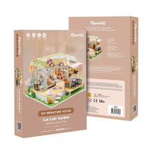 Laden Sie das Bild in den Galerie-Viewer, Miniaturhaus - Garten des Katzenkaffees