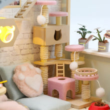 Laden Sie das Bild in den Galerie-Viewer, Miniaturhaus - Garten des Katzenkaffees