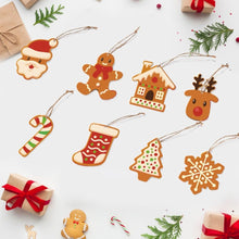 Laden Sie das Bild in den Galerie-Viewer, Malen nach Zahlen Weihnachtsdekoration – Weihnachtsplätzchen Figured&#39;Art