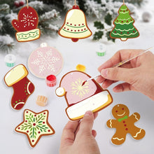 Laden Sie das Bild in den Galerie-Viewer, Malen nach Zahlen Weihnachtsdekoration – Handschuhe und Wintermützen