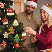 Laden Sie das Bild in den Galerie-Viewer, Malen nach Zahlen Weihnachtsdekoration – Handschuhe und Wintermützen