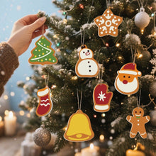 Laden Sie das Bild in den Galerie-Viewer, Malen nach Zahlen Weihnachtsdekoration – Weihnachtsmann und Strumpf