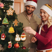 Laden Sie das Bild in den Galerie-Viewer, Malen nach Zahlen Weihnachtsdekoration – Weihnachtsmann und Strumpf