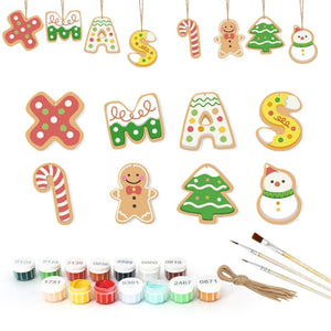 Malen nach Zahlen Weihnachtsdekoration – XMAS Buchstaben