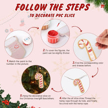 Laden Sie das Bild in den Galerie-Viewer, Malen nach Zahlen Weihnachtsdekoration – XMAS Buchstaben
