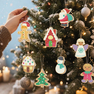 Malen nach Zahlen Weihnachtsdekoration – Weihnachtsmann und Schneemann