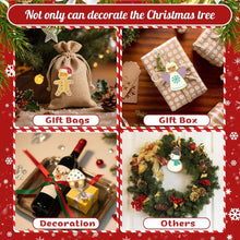 Laden Sie das Bild in den Galerie-Viewer, Malen nach Zahlen Weihnachtsdekoration – Weihnachtsmann und Schneemann