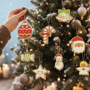 Malen nach Zahlen Weihnachtsdekoration – Glocke, Engel und Zuckerstange
