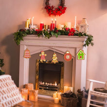 Laden Sie das Bild in den Galerie-Viewer, Malen nach Zahlen Weihnachtsdekoration - Kit Lebkuchen-Leckereien &amp; Schneeflocken