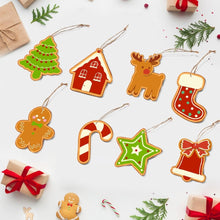 Laden Sie das Bild in den Galerie-Viewer, Malen nach Zahlen Weihnachtsdekoration - Kit Pfefferminz-Leckereien Figured'Art