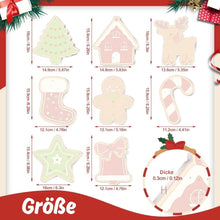 Laden Sie das Bild in den Galerie-Viewer, Malen nach Zahlen Weihnachtsdekoration - Kit Pfefferminz-Leckereien