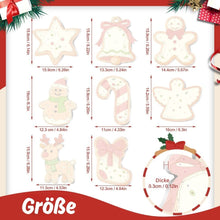 Laden Sie das Bild in den Galerie-Viewer, Malen nach Zahlen Weihnachtsdekoration - Kit Engelsflügel &amp; Sterne