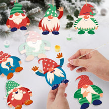 Laden Sie das Bild in den Galerie-Viewer, Malen nach Zahlen Weihnachtsdekoration - Kit Nordische Weihnachtscharms
