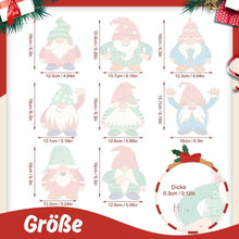 Laden Sie das Bild in den Galerie-Viewer, Malen nach Zahlen Weihnachtsdekoration - Kit Nordische Weihnachtscharms