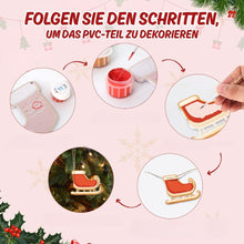 Laden Sie das Bild in den Galerie-Viewer, Malen nach Zahlen Weihnachtsdekoration - Kit Freudige Ikonen 1