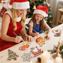 Laden Sie das Bild in den Galerie-Viewer, Malen nach Zahlen Weihnachtsdekoration - Kit Freudige Ikonen 2