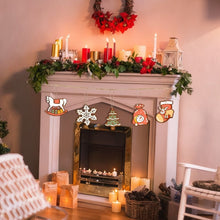 Laden Sie das Bild in den Galerie-Viewer, Malen nach Zahlen Weihnachtsdekoration - Kit Freudige Ikonen 2