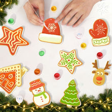 Laden Sie das Bild in den Galerie-Viewer, Malen nach Zahlen Weihnachtsdekoration - Kit Weihnachtsdorf