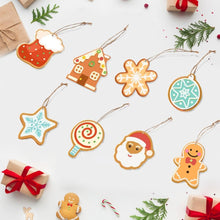 Laden Sie das Bild in den Galerie-Viewer, Malen nach Zahlen Weihnachtsdekoration - Kit Fröhliche Kleine Ikonen 1 Figured'Art
