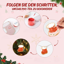 Laden Sie das Bild in den Galerie-Viewer, Malen nach Zahlen Weihnachtsdekoration - Kit Fröhliche Kleine Ikonen 1