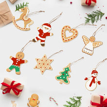Laden Sie das Bild in den Galerie-Viewer, Malen nach Zahlen Weihnachtsdekoration - Kit Fröhliche Kleine Ikonen 2 Figured'Art