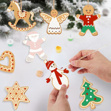 Laden Sie das Bild in den Galerie-Viewer, Malen nach Zahlen Weihnachtsdekoration - Kit Fröhliche Kleine Ikonen 2