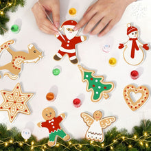 Laden Sie das Bild in den Galerie-Viewer, Malen nach Zahlen Weihnachtsdekoration - Kit Fröhliche Kleine Ikonen 2