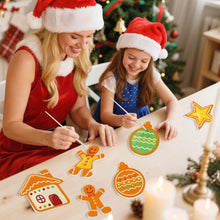 Laden Sie das Bild in den Galerie-Viewer, Malen nach Zahlen Weihnachtsdekoration - Kit Fröhliche Kleine Ikonen 3