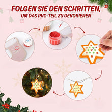 Laden Sie das Bild in den Galerie-Viewer, Malen nach Zahlen Weihnachtsdekoration - Kit Fröhliche Kleine Ikonen 3