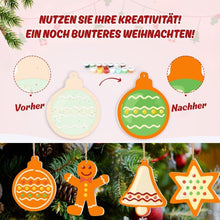 Laden Sie das Bild in den Galerie-Viewer, Malen nach Zahlen Weihnachtsdekoration - Kit Fröhliche Kleine Ikonen 3