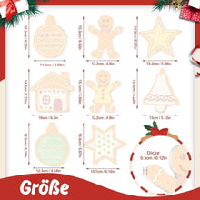 Laden Sie das Bild in den Galerie-Viewer, Malen nach Zahlen Weihnachtsdekoration - Kit Fröhliche Kleine Ikonen 3