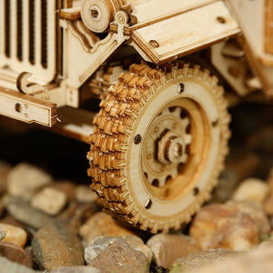 3D Puzzle - Geländewagen der Armee