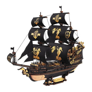 3D Puzzle - Das Seepferdchenschiff