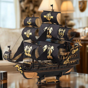 3D Puzzle - Das Seepferdchenschiff