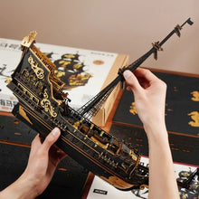 Laden Sie das Bild in den Galerie-Viewer, 3D Puzzle - Das Seepferdchenschiff
