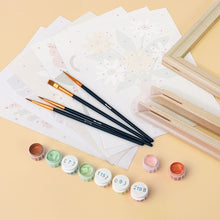 Laden Sie das Bild in den Galerie-Viewer, Mini Malen nach Zahlen 15x20 cm (6 Stück) - Blumenvasen