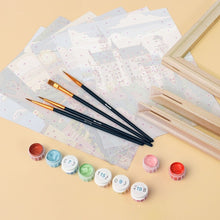 Laden Sie das Bild in den Galerie-Viewer, Mini Malen nach Zahlen 15x20 cm (6 Stück) - Hallo Deutschland