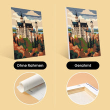 Laden Sie das Bild in den Galerie-Viewer, Mini Malen nach Zahlen 15x20 cm (6 Stück) - Hallo Deutschland
