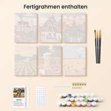 Laden Sie das Bild in den Galerie-Viewer, Mini Malen nach Zahlen 15x20 cm (6 Stück) - Hallo Deutschland