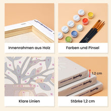 Laden Sie das Bild in den Galerie-Viewer, Mini Malen nach Zahlen 15x20 cm (6 Stück) - Klassische Toskana