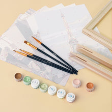 Laden Sie das Bild in den Galerie-Viewer, Mini Malen nach Zahlen 15x20 cm (6 Stück) - Pariser Charme