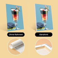 Laden Sie das Bild in den Galerie-Viewer, Mini Malen nach Zahlen 15x20 cm (6 Stück) - Lebendige Cocktailkunst
