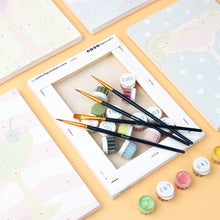 Laden Sie das Bild in den Galerie-Viewer, Mini Malen nach Zahlen 15x20 cm (6 Stück) - Pop-Art-Cocktails